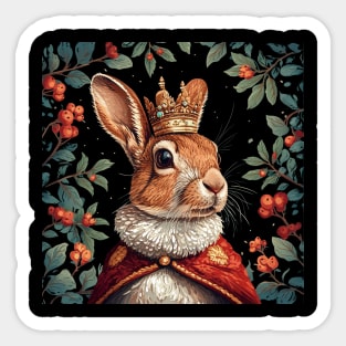 rabbit king Sticker